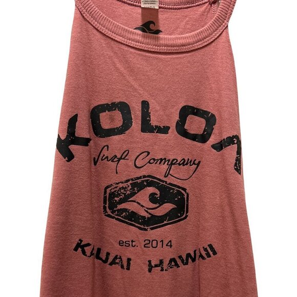 Koloa Hawaii Halter Surf Women's Juniors Tank Top Size Small - Picture 1 of 7